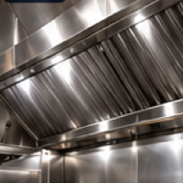 Cleaned exhaust hood