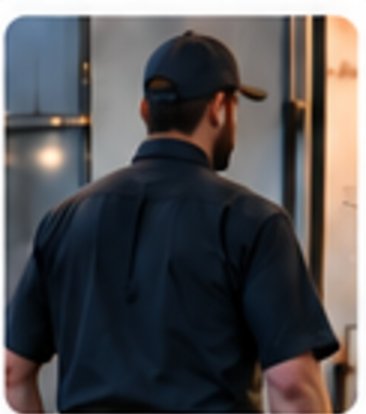 Technician arrived